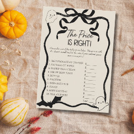 Een beetje Boo De prijs is juist baby spel kaart