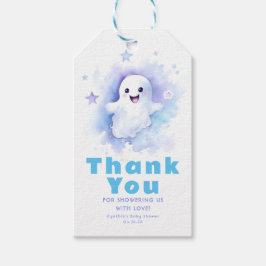 Een beetje boo geest schattig halloween Baby showe Cadeaulabel