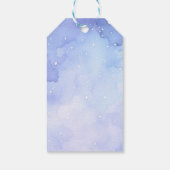 Een beetje boo geest schattig halloween Baby showe Cadeaulabel (Achterkant)