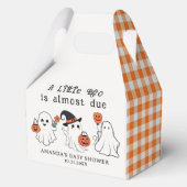Een beetje Boo Halloween Baby shower gunstbox Bedankdoosjes (Voorkant)