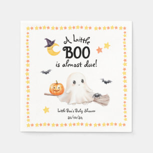 Een beetje Boo Halloween Baby shower servet