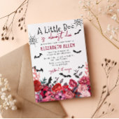 Een beetje Boo Halloween Flowers Baby shower Kaart