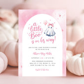 Een beetje Boo Halloween Ghost Baby shower Kaart