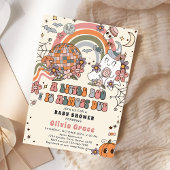 Een beetje Boo Halloween Ghost Retro Baby shower Kaart