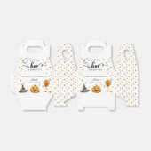 Een beetje Boo Halloween Pumpkin Herfst Baby showe Bedankdoosjes (Uitgevouwen)