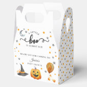 Een beetje Boo Halloween Pumpkin Herfst Baby showe Bedankdoosjes (Geopend)