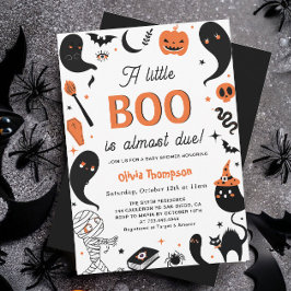 Een beetje Boo is bijna te wijten aan Halloween Ba Kaart