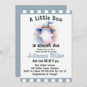 Een beetje Boo is bijna te wijten aan Schattige Gh Feestdagenkaart (Voorkant / Achterkant)