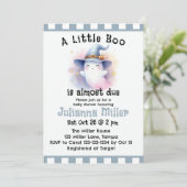 Een beetje Boo is bijna te wijten aan Schattige Gh Feestdagenkaart (Staand voorkant)