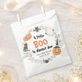 Een beetje Boo Schattige Halloween pompoen Baby sh Bedankzakje (Geknipt)