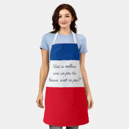 Een beetje boter (un peu du beurre) Apron Schort