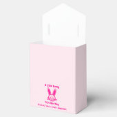 Een beetje Bunny is onderweg. Bedankdoosjes (Geopend)