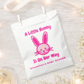 Een beetje Bunny is onderweg. Bedankzakje (Geknipt)