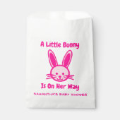 Een beetje Bunny is onderweg. Bedankzakje (Voorkant)