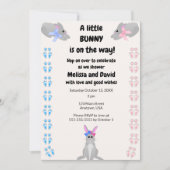 Een beetje Bunny is onderweg naar de uitnodiging (Voorkant)