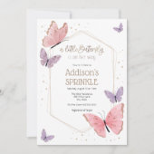 Een beetje Butterfly is onderweg naar Baby Sprinkl Kaart (Voorkant)