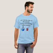Een beetje chemiewerk t-shirt (Voorkant volledig)