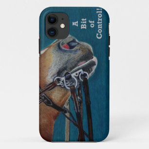 Een beetje controle! Horse Bridle iPhone 5 Hoesje