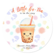 Een beetje Cu-Tea Bubble Tea Baby Shower