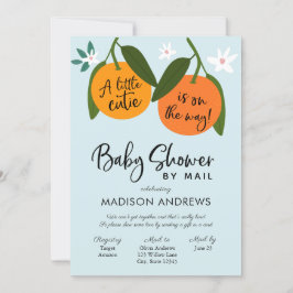 Een beetje Cutie Baby shower per Mail Kaart
