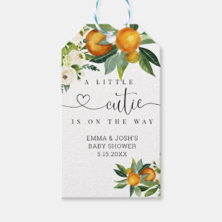 Een beetje cutie is op weg cadeau Label Cadeaulabel