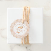 Een beetje cutie Pie Baby shower Dank u Bedankjes Labels (In situ)