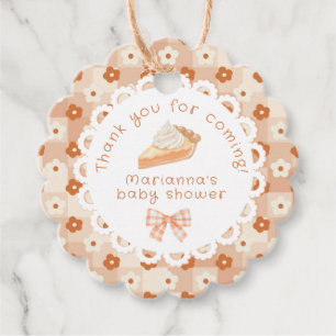 Een beetje cutie Pie Baby shower Dank u Bedankjes Labels