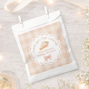 Een beetje cutie Pie Baby shower Dank u Bedankzakje