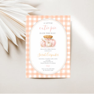 Een beetje Cutie Pie Baby shower Kaart