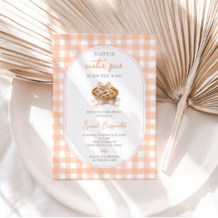 Een beetje Cutie Pie Baby shower Kaart