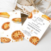 Een beetje Cutie Pie Baby shower Kaart