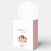 Een beetje Cutie Pie Berry Bow Baby shower Bedankdoosjes (Open)