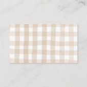 Een beetje Cutie Pie Boeken voor Baby Insert Kaart (Achterkant)