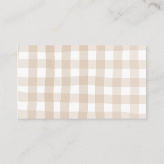 Een beetje Cutie Pie Boeken voor Baby Insert Kaart (Achterkant)