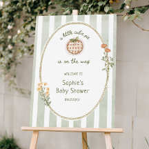 Een beetje Cutie Pie Cottage Baby shower Welkom