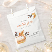 Een beetje Cutie Pie Herfst Floral Baby shower Bedankzakje (Geknipt)