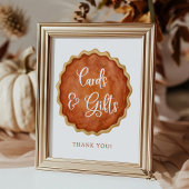 Een beetje Cutie Pie Pumpkin Kaarten en geschenken Poster