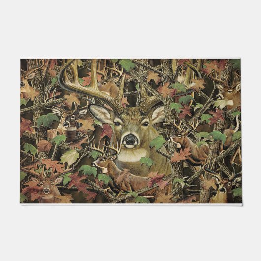 Een beetje deer in het Oerwoud Deurmat (Voorkant)
