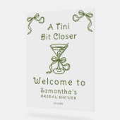 Een beetje dichter Vrijgezellenfeest welkom Acryl Bord (Hoek)