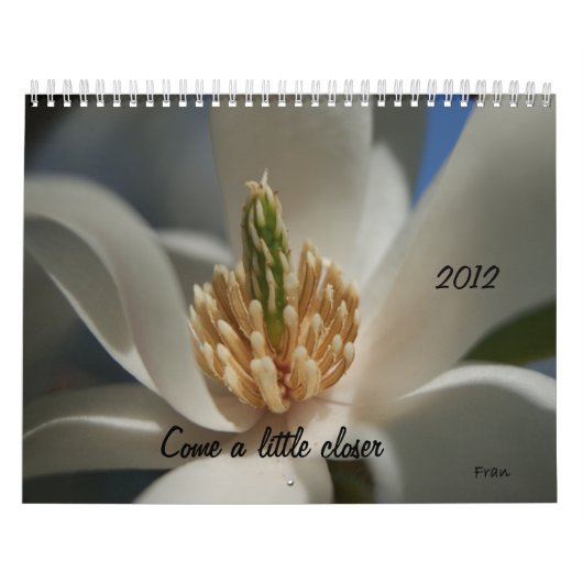 een beetje dichterbij komen kalender (Hoes)