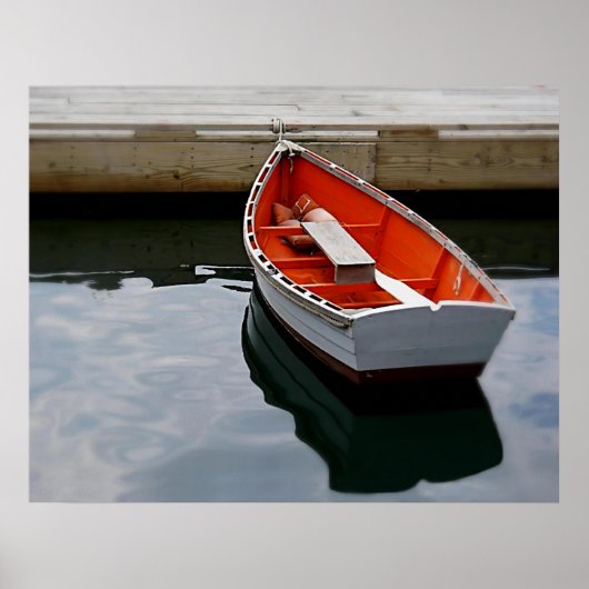 Een beetje Dinghy Poster (Voorkant)