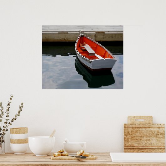 Een beetje Dinghy Poster (Keuken)