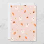 Een beetje doo is bijna te danken baby bedankjes bedankkaart (Achterkant)