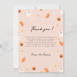 Een beetje doo is bijna te danken baby bedankjes bedankkaart