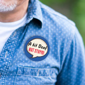 Een beetje doof niet Stomme doofheid gehoorverlies Ronde Sticker