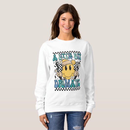 Een beetje dramatisch trui (Voorkant volledig)