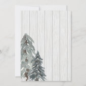 Een beetje droog is bijna hier Baby shower Kaart (Achterkant)