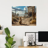 Een Beetje Droog Poster (Thuiskantoor)
