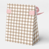 Een beetje dumpen is onderweg naar het Baby shower Bedankdoosjes (Achterkant)