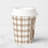 Een beetje dumpen is onderweg naar het Baby shower Papieren Bekers (Rechts)